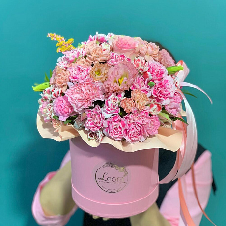 Букет цветов Нежность в розовых оттенках для принцессы №160 - Фото 4