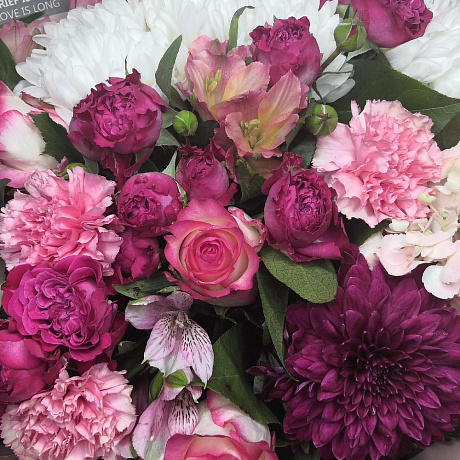 Букет цветов Романтика №165 - Фото 4