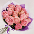 Букет из 15 розовых роз №160 - Фото 1