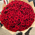 Букет 101 красная роза №170 - Фото 1