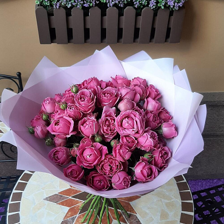 Букет цветов Сердце королевы - Фото 2