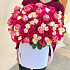 Цветы в коробке Luxury Flowers Ягода Малинка - Фото 1