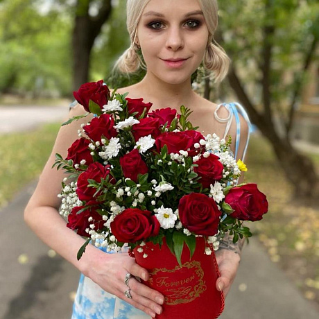 Композиция из цветов «Страсть» - Фото 4
