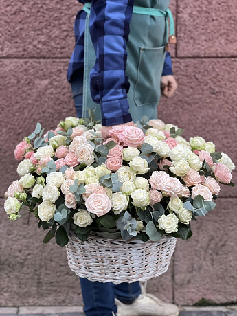 Композиция цветов Полянка - Фото 2