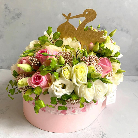 Букет цветов Ура девочка - Фото 3