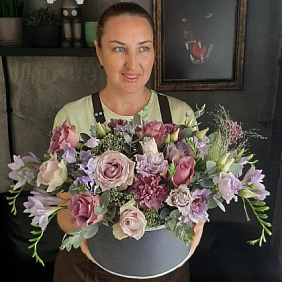 Букет цветов "Cherry pie"