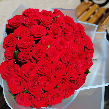 Красная роза №162 - Фото 3