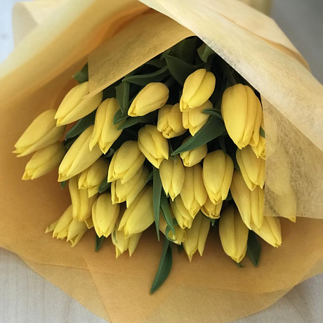 Желтые тюльпаны №160 - Фото 2