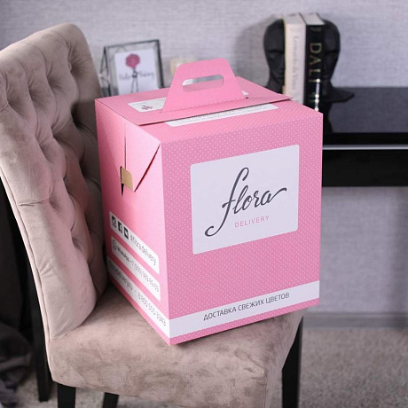 Букет из 25 роз Purple в вазе - Фото 4