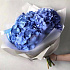 Синие гортензии букет учителю 1 сентября - Фото 1