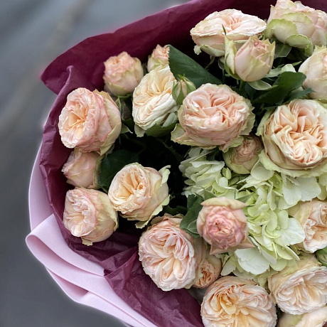 Букет цветов Нежное настроение №160 - Фото 2