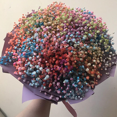 Букет цветов Радуга №170 - Фото 4