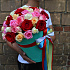 Букет из разноцветных роз в коробке Тиффани - Фото 2