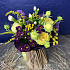 Букет цветов Желто-фиолетовый - Фото 1