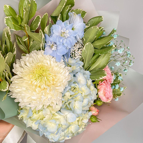 Букет цветов Облако заката - Фото 2