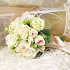 Букет невесты кустовых роз и фрезии - Фото 2