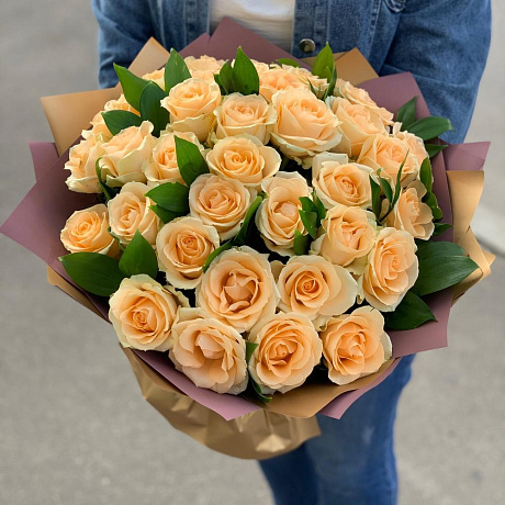 Букет из 35шт розы - Фото 3