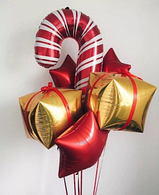 Композиция из шаров "Конфетно-подарочная!"