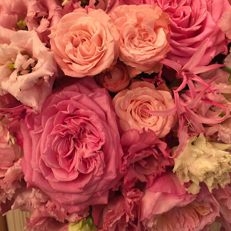 Букет цветов Pink fantasy - Фото 3