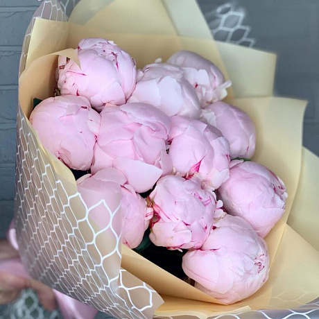 Букет цветов Пиономания №165 - Фото 2