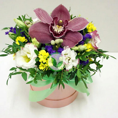 Коробочка с орхидеей - Фото 2