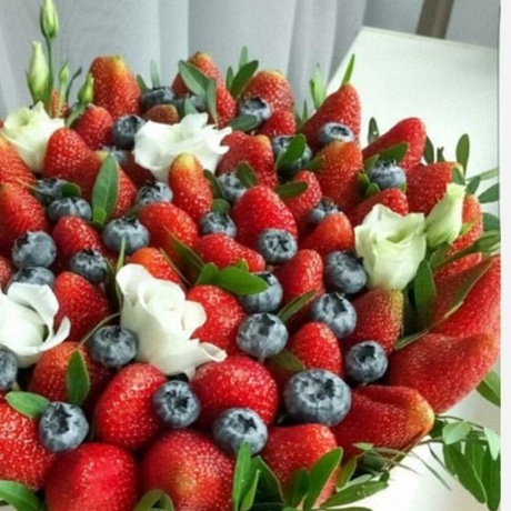 Букет цветов Ягодный бум - Фото 2