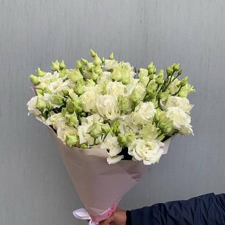 Букет из эустомы №163 - Фото 2