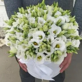 Цветы в коробке №743