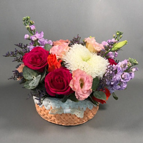 Букет цветов "Волшебный сад" №160