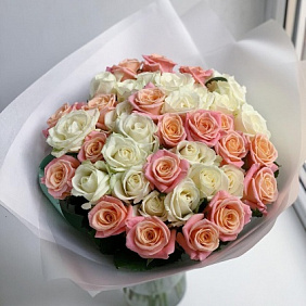 Микс садовых роз