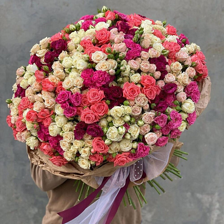 Букет цветов Огромный фейерверк - Фото 2