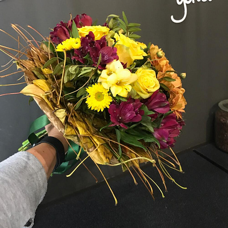 Букет цветов Сентябрь №160 - Фото 3