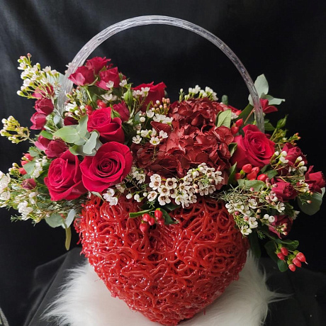 Букет цветов Ты моя душа - Фото 2