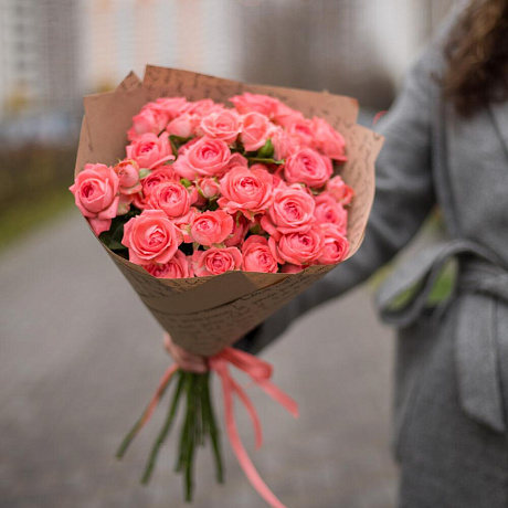 Букет из кустовых роз Барбадос - Фото 4