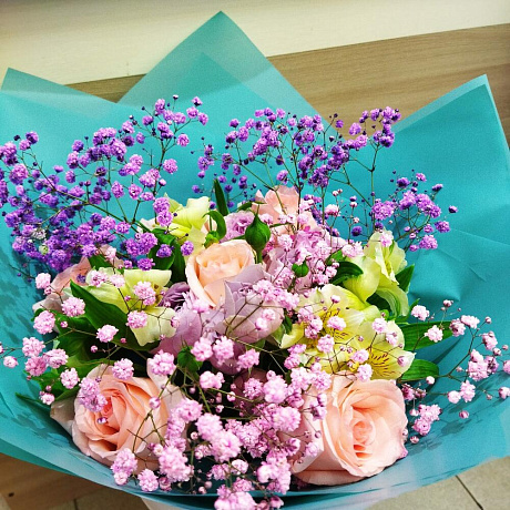 Букет цветов Магия красок - Фото 2