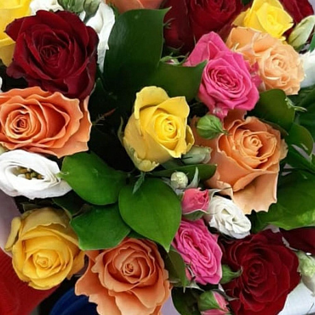 Букет цветов Розовое ассорти - Фото 2