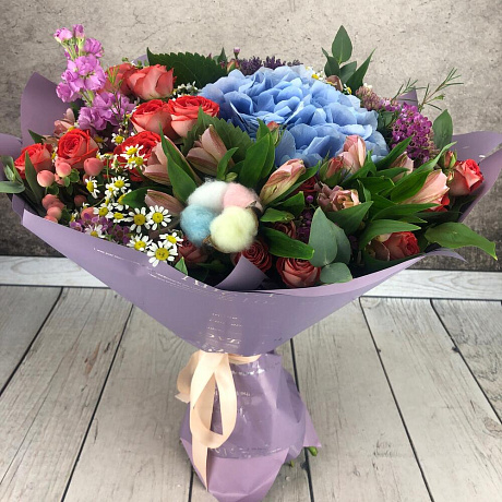 Букет цветов Анжелика №168 - Фото 2