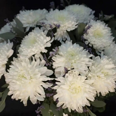 Букет из 15 хризантем Антонов - Фото 3