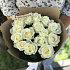 15 белых роз на 1 сентября - Фото 2