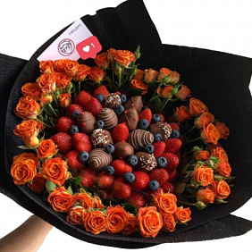 Букет Fantasy Black