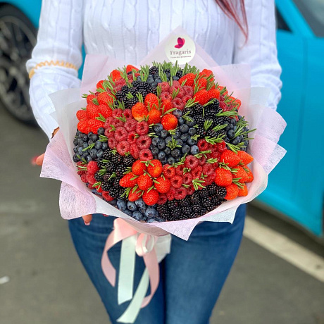 Букет цветов Ягодная поляна - Фото 3