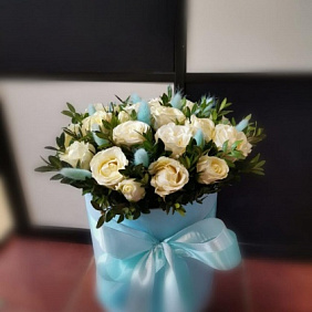 Цветы в коробке №807