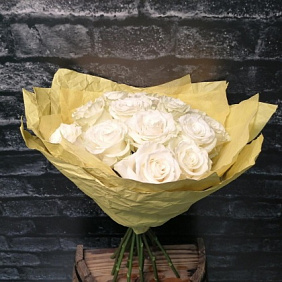 Букет цветов "Белая мята"