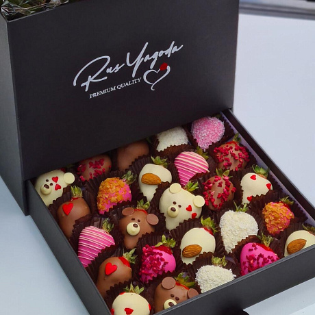 Букет цветов Шкатулка Леди-босс - Фото 3