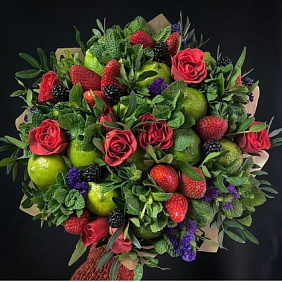 Букет "Сестра, мохито!" 25 см