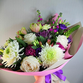 Букет цветов "Колорит"