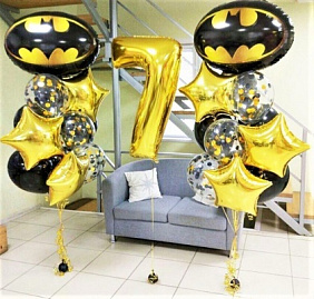 Композиция из шаров "Happy Birthday" №3