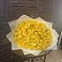 Монобукет из 51 жёлтой розы - Фото 4