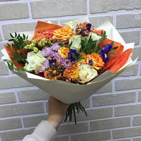 Букет цветов Рыжики №160 - Фото 3