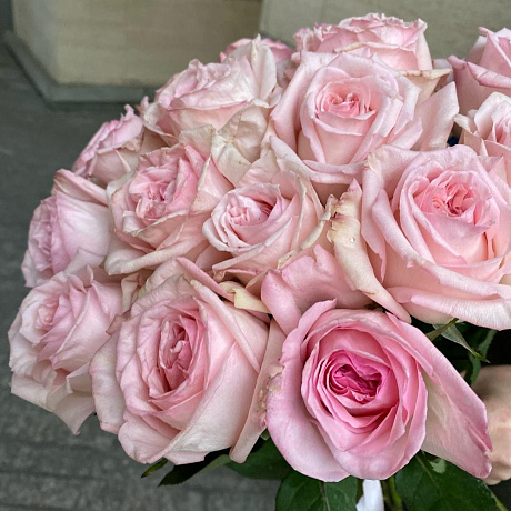 Букет цветов Цвет настроения розовый - Фото 4